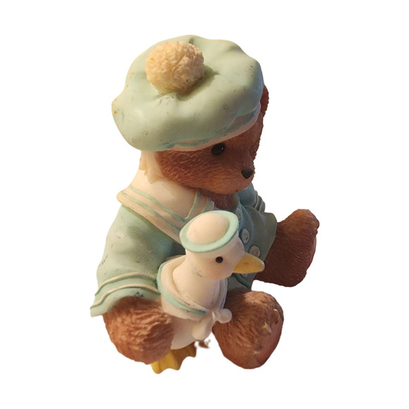 Cherished Teddies Collection "Thankful Cole with Goose" Figurine #476714. - Picture 4 of 5